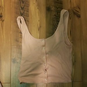 I pink tank top